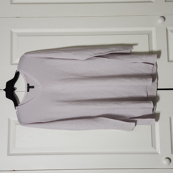 NWT Eileen Fisher Washable Wool Crepe Ballet Neck Tunic. Size M - Picture 6 of 11